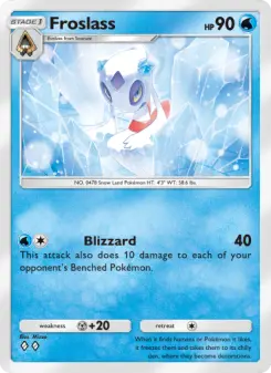 Froslass – Carta Pokémon TCG