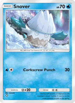 Snover – Carta Pokémon TCG