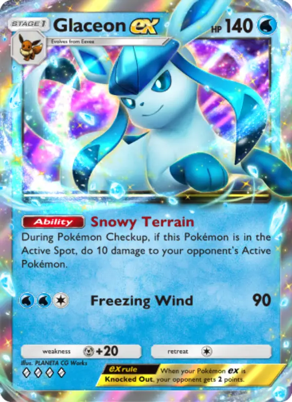Glaceon ex – Pokémon TCG