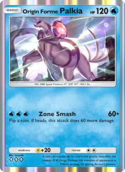 Origin Forme Palkia – Carta Pokémon TCG