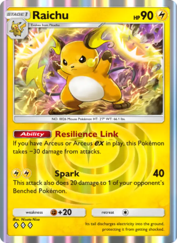 Raichu – Pokémon TCG