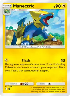 Manectric – Carta Pokémon TCG