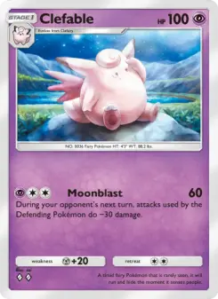 Clefable – Carta Pokémon TCG
