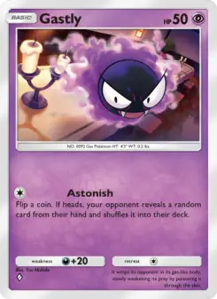 Gastly – Carta Pokémon TCG
