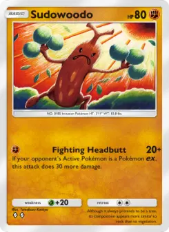 Sudowoodo – Carta Pokémon TCG
