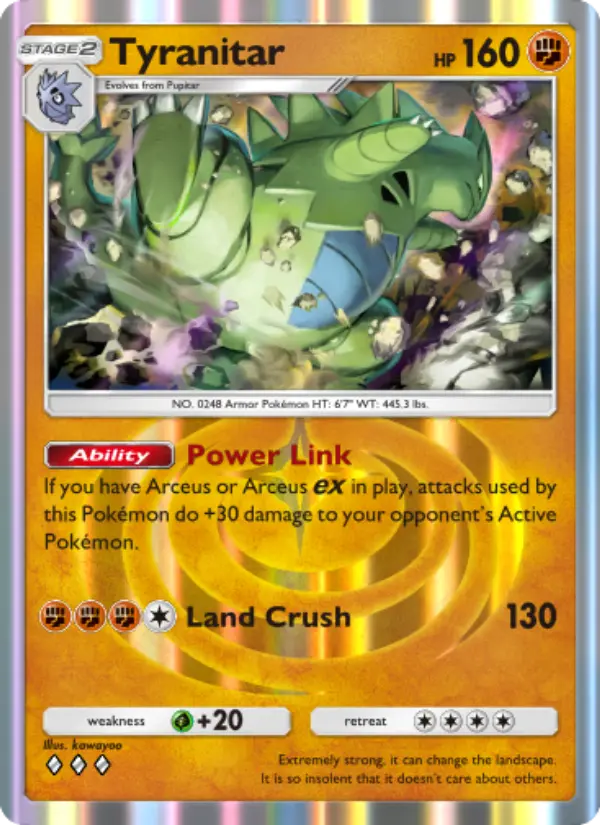 Tyranitar – Pokémon TCG
