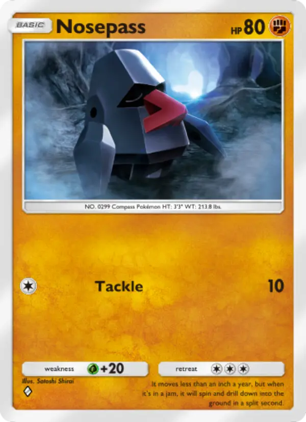 Nosepass – Pokémon TCG