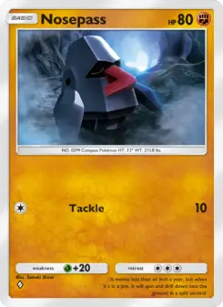Nosepass – Carta Pokémon TCG