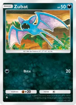 Zubat – Carta Pokémon TCG