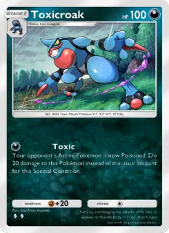 Toxicroak – Carta Pokémon TCG