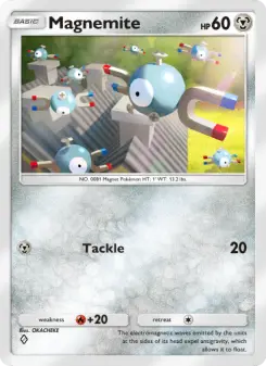 Magnemite – Carta Pokémon TCG