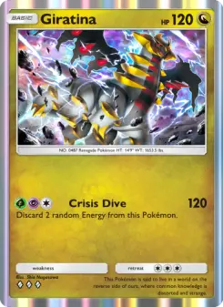 Giratina – Carta Pokémon TCG