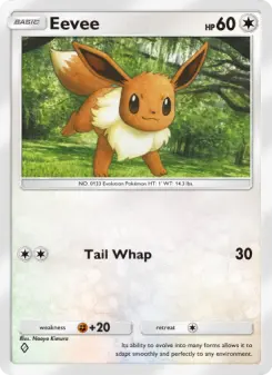 Eevee – Carta Pokémon TCG