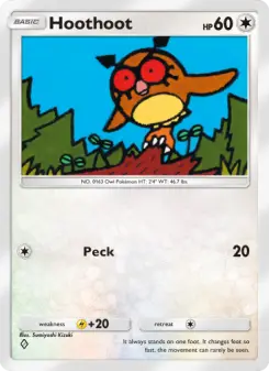 Hoothoot – Carta Pokémon TCG