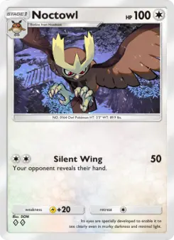 Noctowl – Carta Pokémon TCG