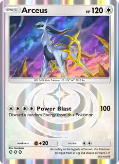 Arceus – Carta Pokémon TCG