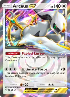 Arceus ex – Carta Pokémon TCG