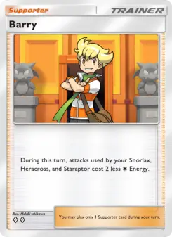 Barry – Carta Pokémon TCG