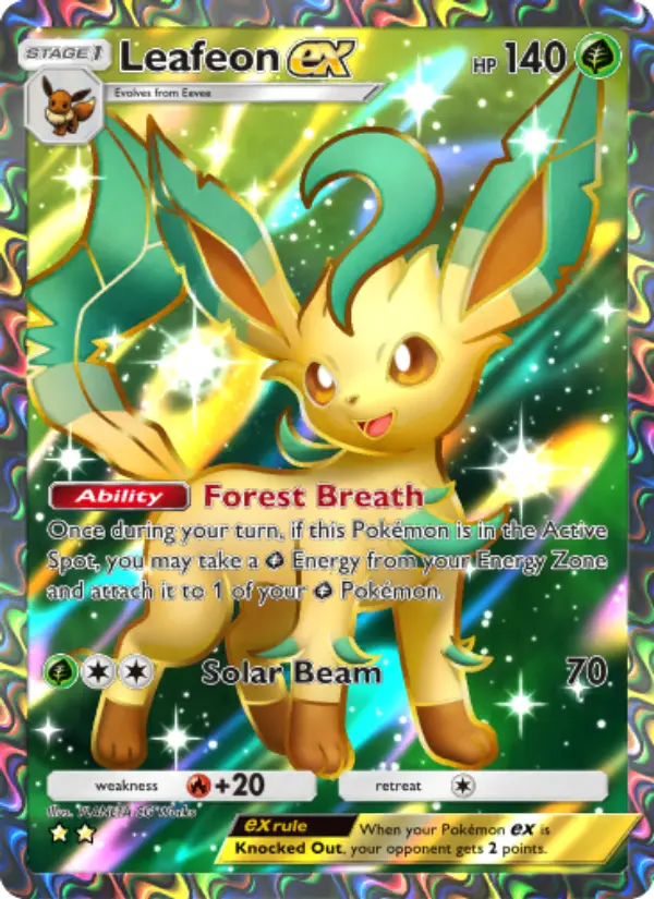 Leafeon ex – Pokémon TCG