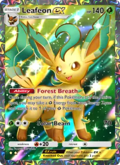 Leafeon ex – Carta Pokémon TCG