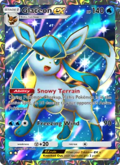 Glaceon ex – Carta Pokémon TCG