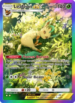 Leafeon ex – Carta Pokémon TCG