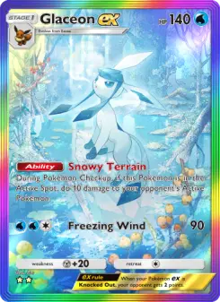 Glaceon ex – Carta Pokémon TCG