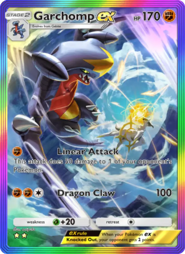 Garchomp ex – Pokémon TCG