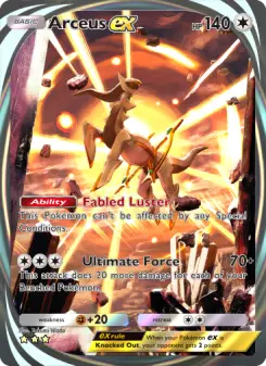 Arceus ex – Carta Pokémon TCG