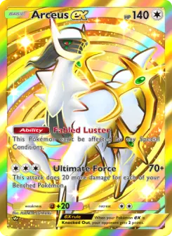 Arceus ex – Carta Pokémon TCG