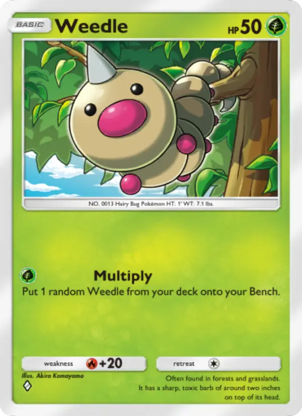 Weedle – Pokémon TCG