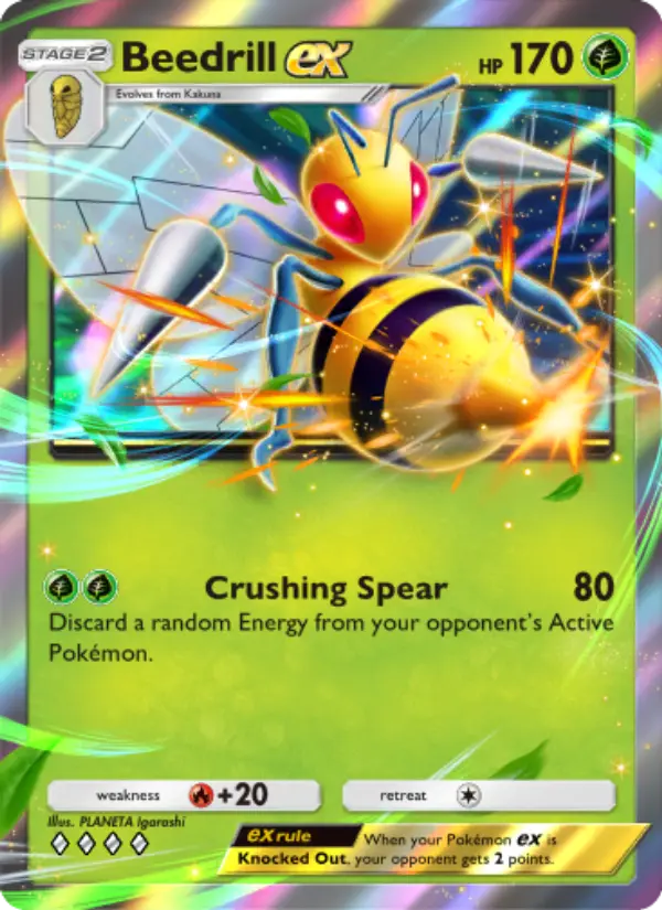 Beedrill ex – Pokémon TCG