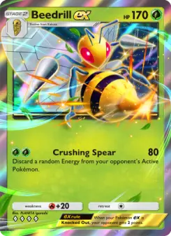 Beedrill ex – Carta Pokémon TCG