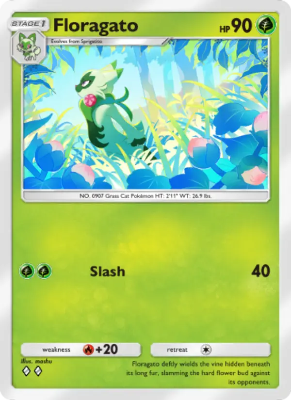 Floragato – Pokémon TCG