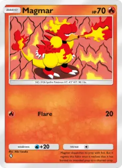 Magmar – Carta Pokémon TCG