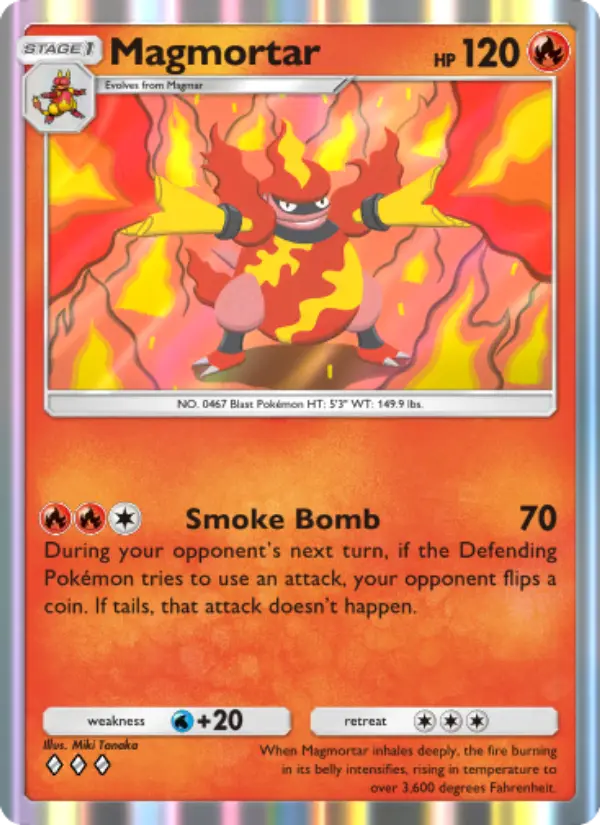 Magmortar – Pokémon TCG