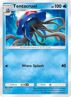 Tentacruel – Carta Pokémon TCG
