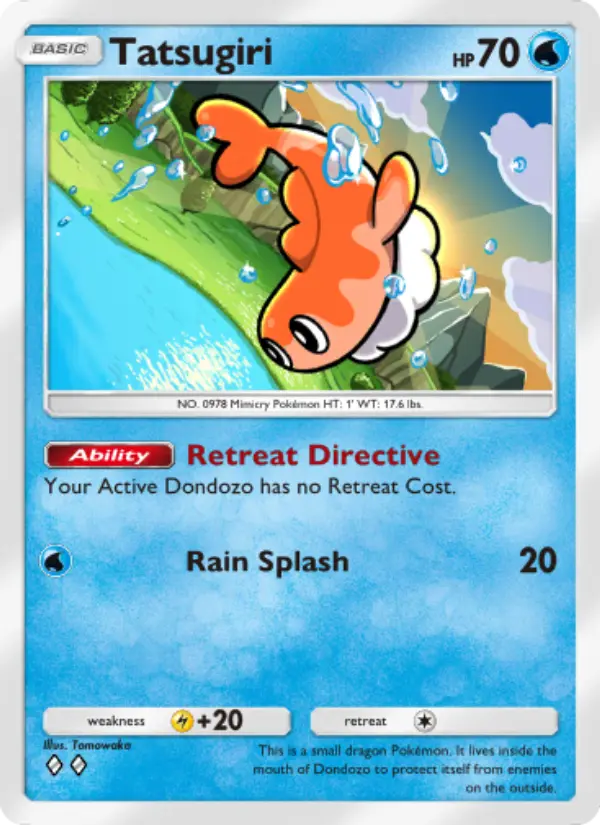 Tatsugiri – Pokémon TCG