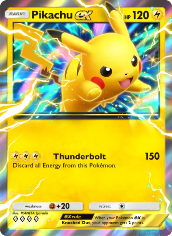 Pikachu ex – Pokémon TCG