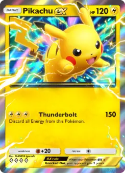 Pikachu ex – Carta Pokémon TCG