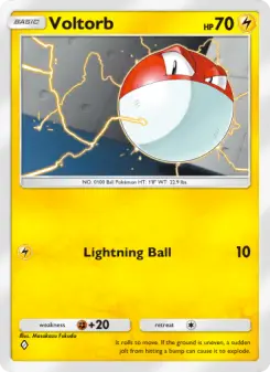 Voltorb – Carta Pokémon TCG