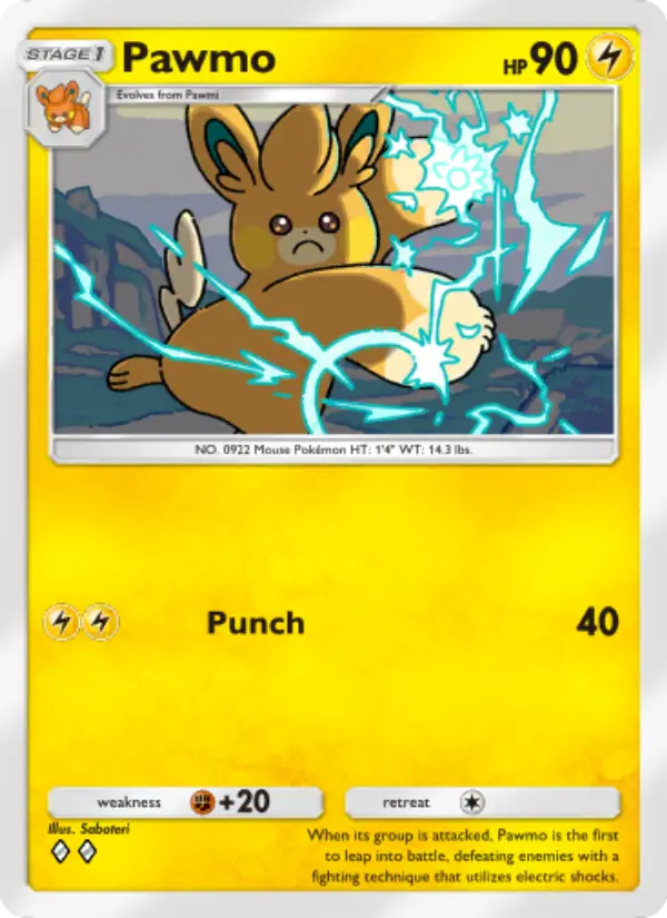 Pawmo – Pokémon TCG