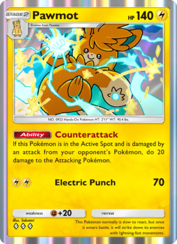 Pawmot – Pokémon TCG