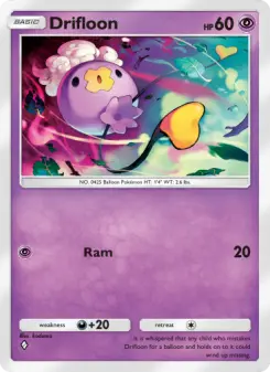 Drifloon – Carta Pokémon TCG