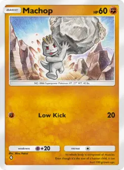 Machop – Carta Pokémon TCG