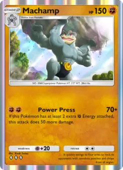 Machamp – Carta Pokémon TCG