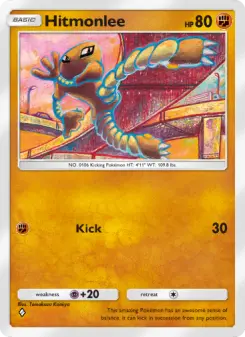 Hitmonlee – Carta Pokémon TCG