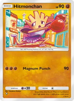Hitmonchan – Carta Pokémon TCG
