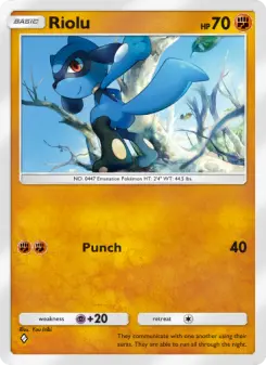 Riolu – Carta Pokémon TCG
