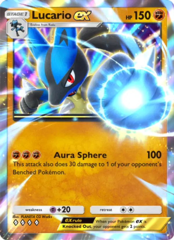 Lucario ex – Pokémon TCG